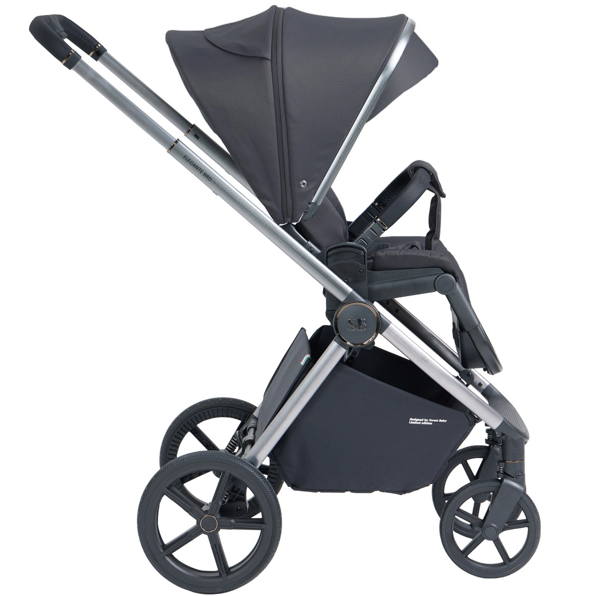 Прогулочная коляска Sweet Baby Elegante BRD Black hd6wga02ht3hd56fzelnp776cxaibdwu