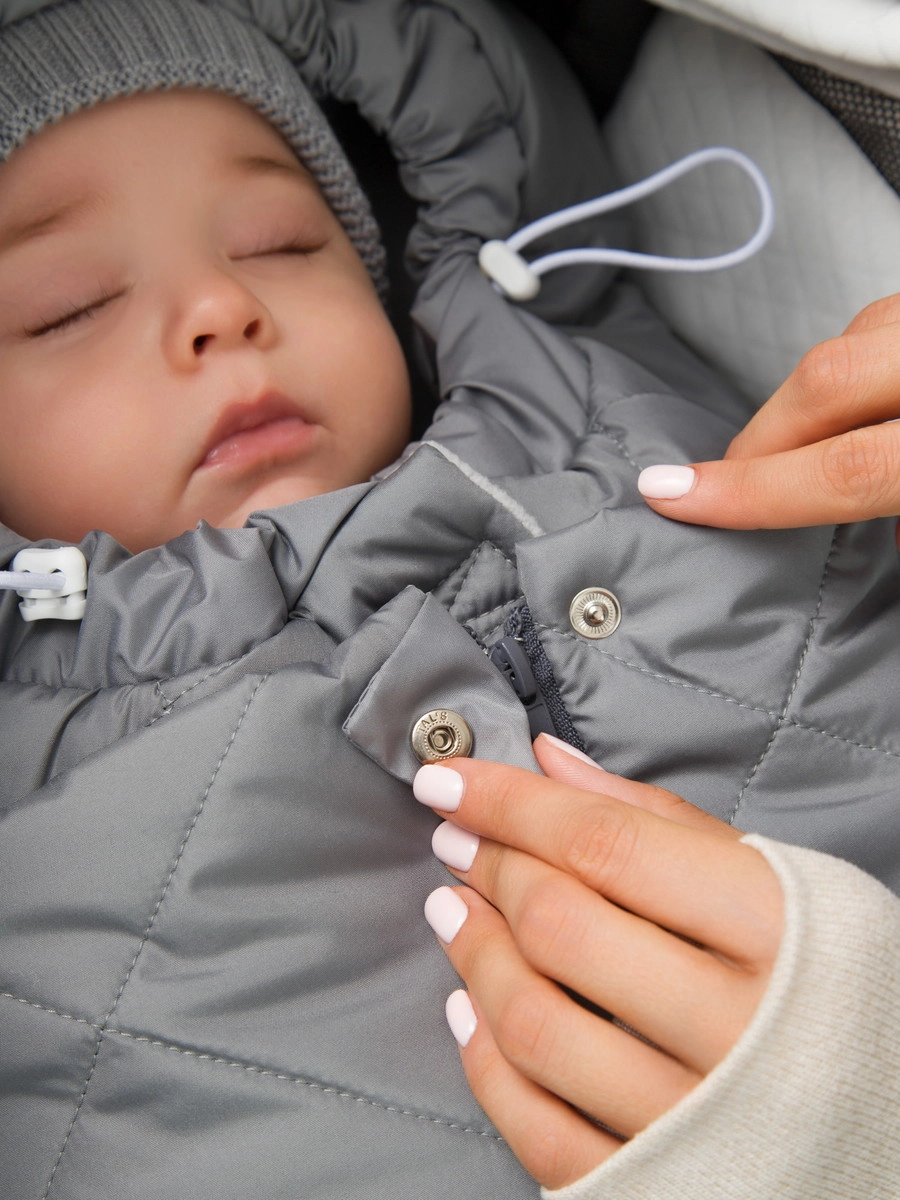 Конверт меховой AmaroBaby Heat 85 см серый dou76y986x2d33yqkoffz3y0599pcpnc