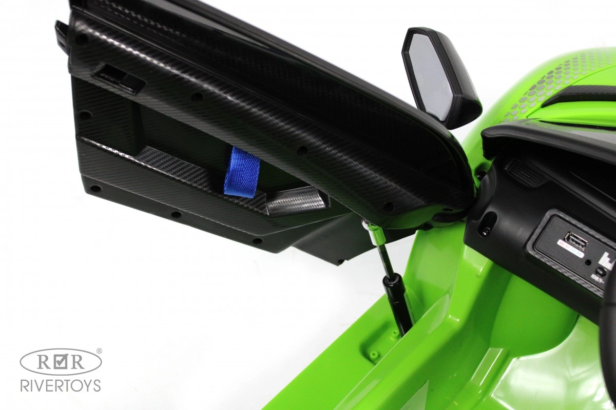 Детский электромобиль RiverToys K888PX зеленый d7xsy1uejj3wg1enp0jlnr552bugqtad