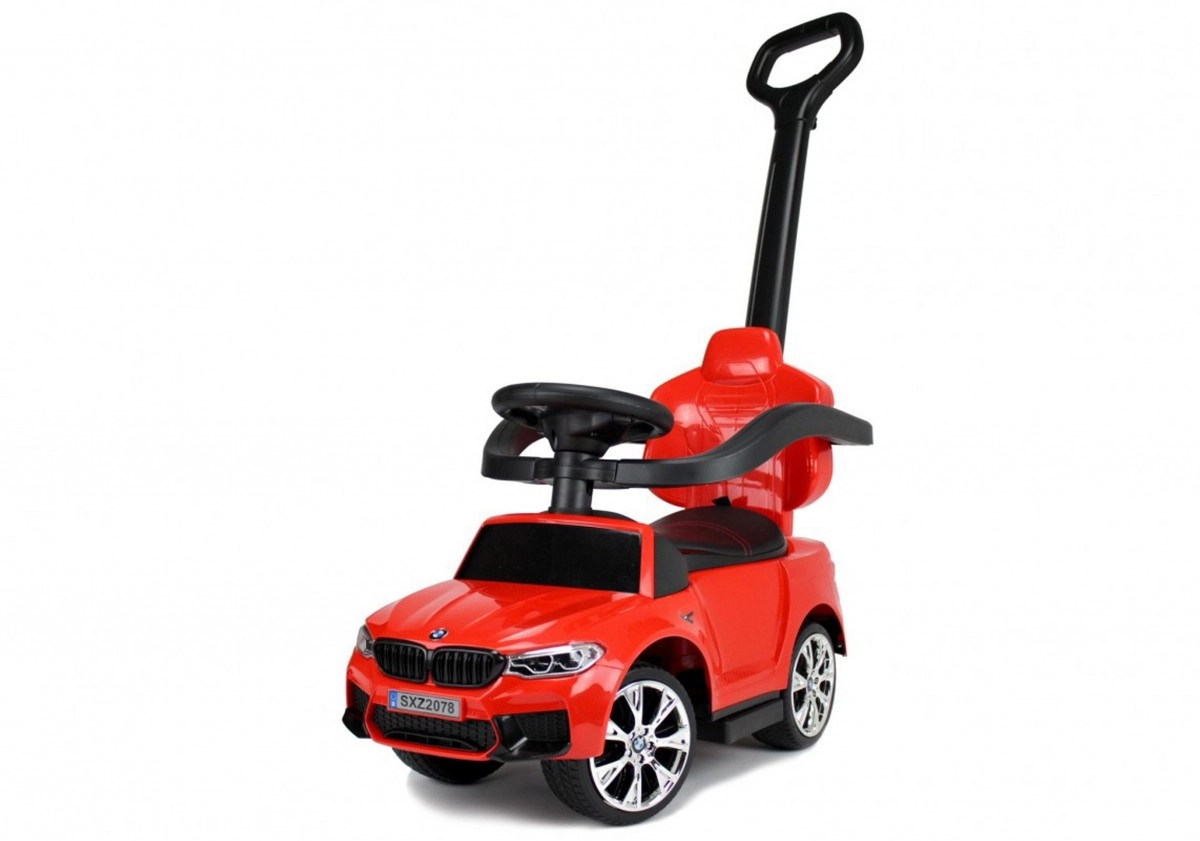 Детский толокар RiverToys BMW M5 A999MP-H с родительской ручкой красный 4341iq5kqqrv1r7xmds7bxr5ljzj53kb