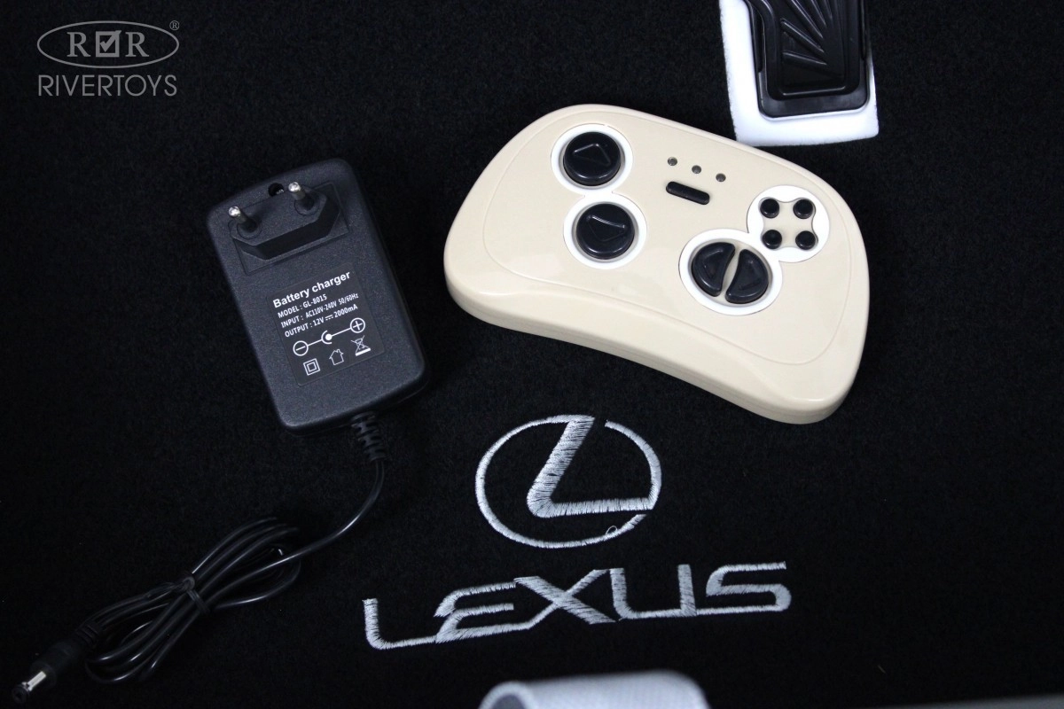 Детский электромобиль RiverToys Lexus 570 E555EE серый l5ymoqp63kp4iguy2nnkiz5lr3inosup