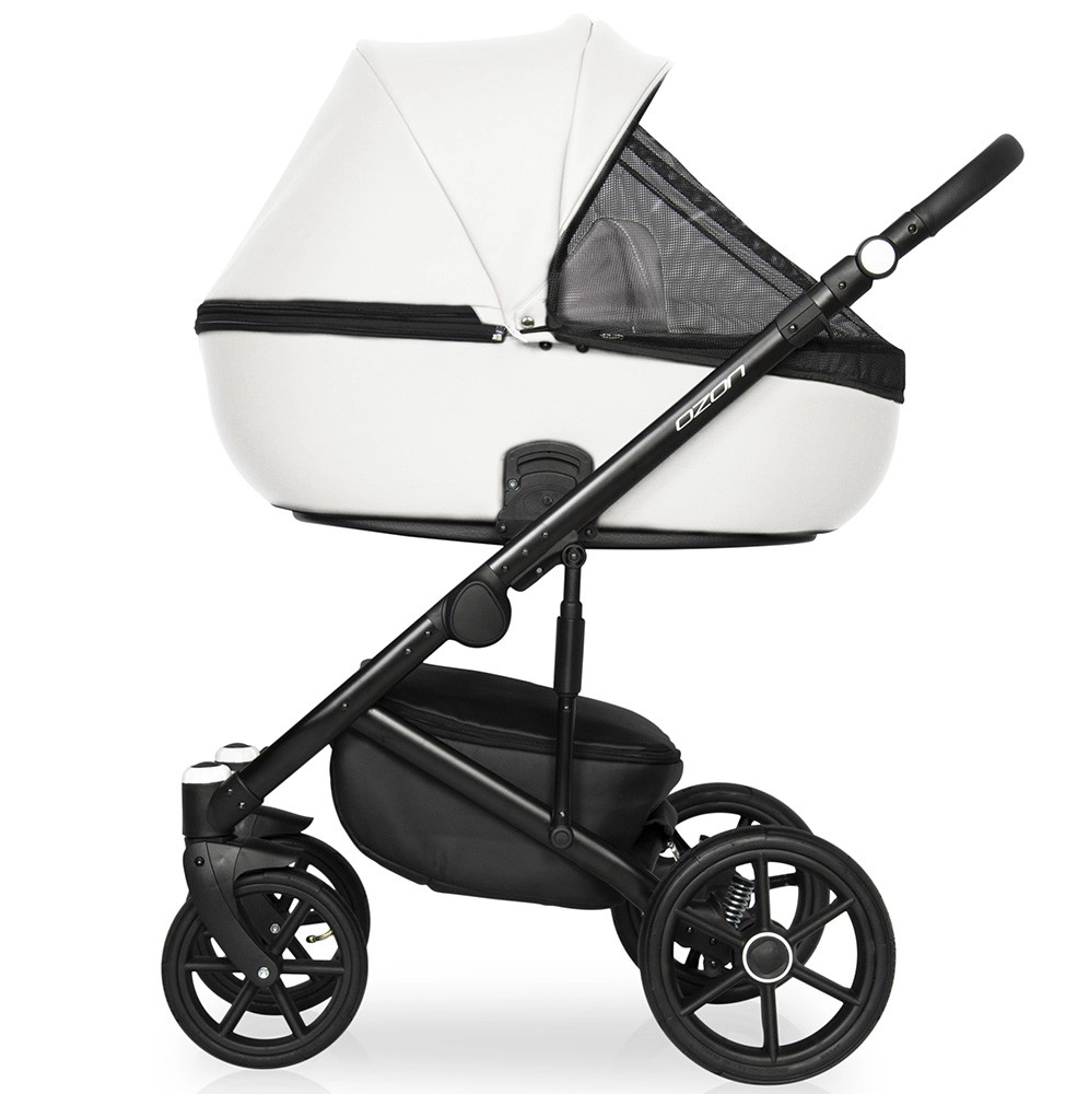 Коляска 2 в 1 RIKO BASIC OZON 07 белый otfd1a4p724n4mrw16n8kxeqnamy8qvd