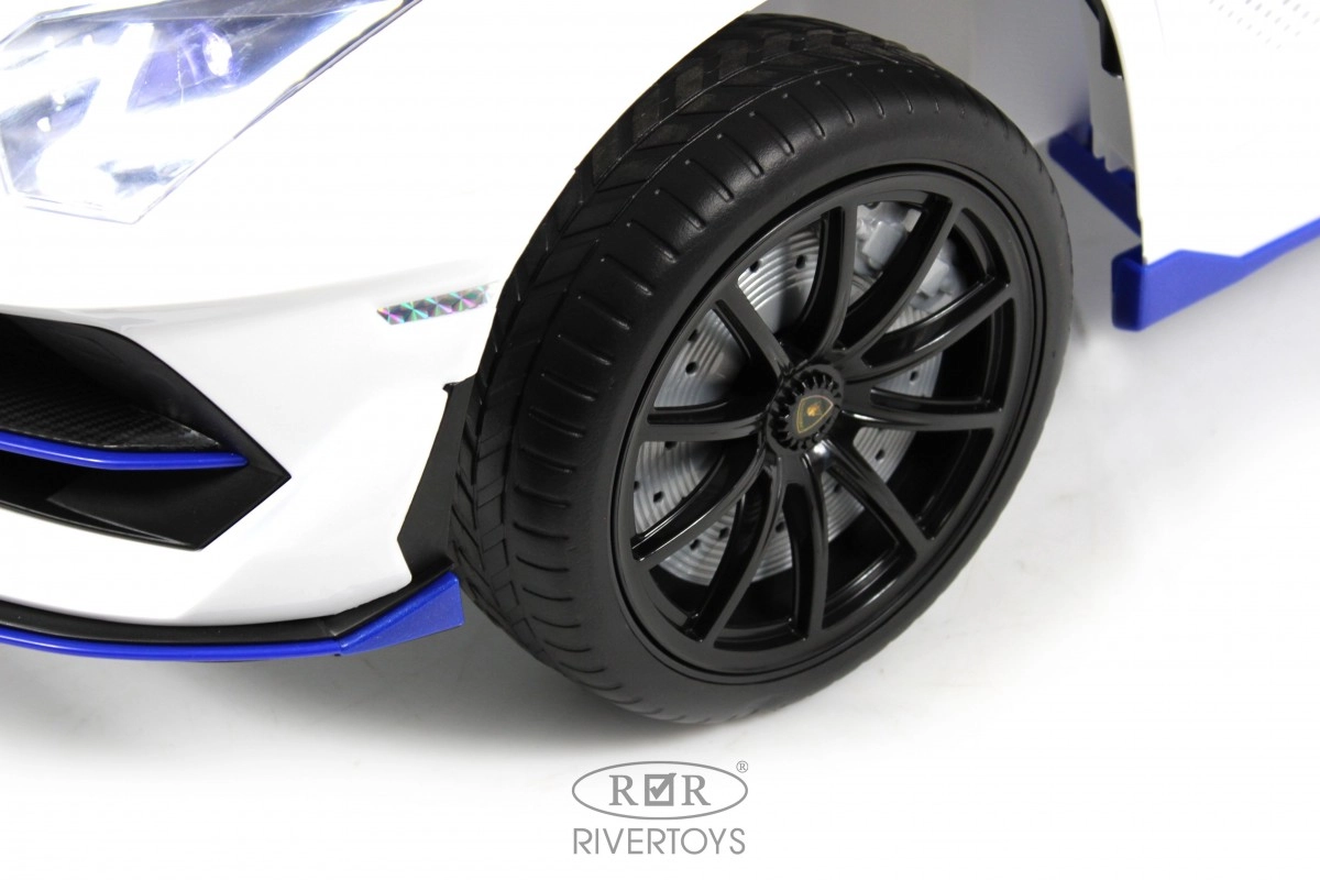 Детский электромобиль RiverToys K888PX белый y0kpj8331qoe8ls5o0i1ixn3ueno7kvv