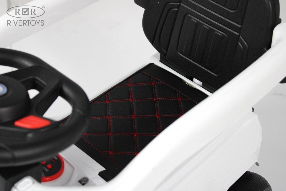 Детский электромобиль RiverToys G008GG-A белый rteso360om58y37d9n2zq8ve0bgydg5i