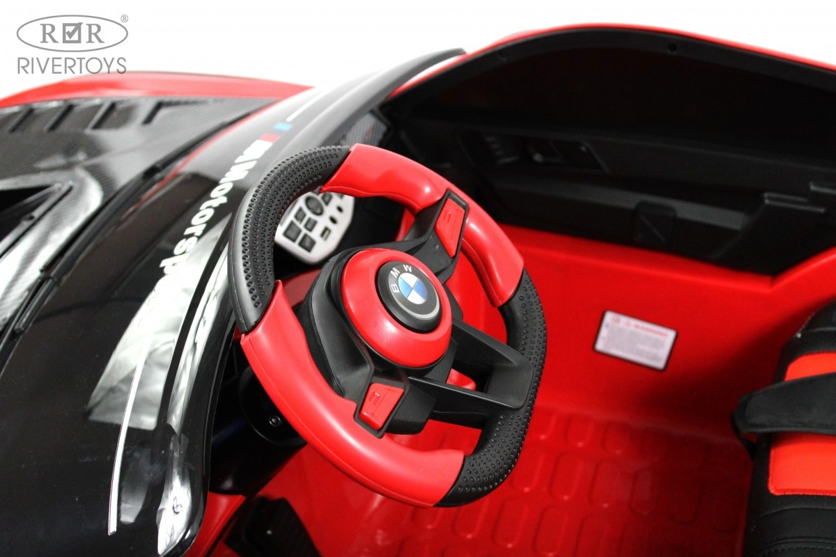 Детский электромобиль RiverToys G007GG красный 7pawgmrkm6ihfaw9hlhzf4xe0wjqi02e