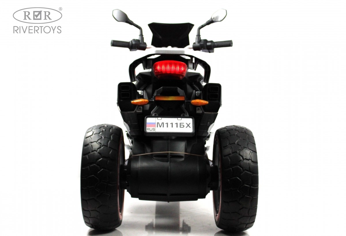 Детский электромотоцикл RiverToys М111БХ красный ty0292onloskaavwger7ib0rtktvbw79