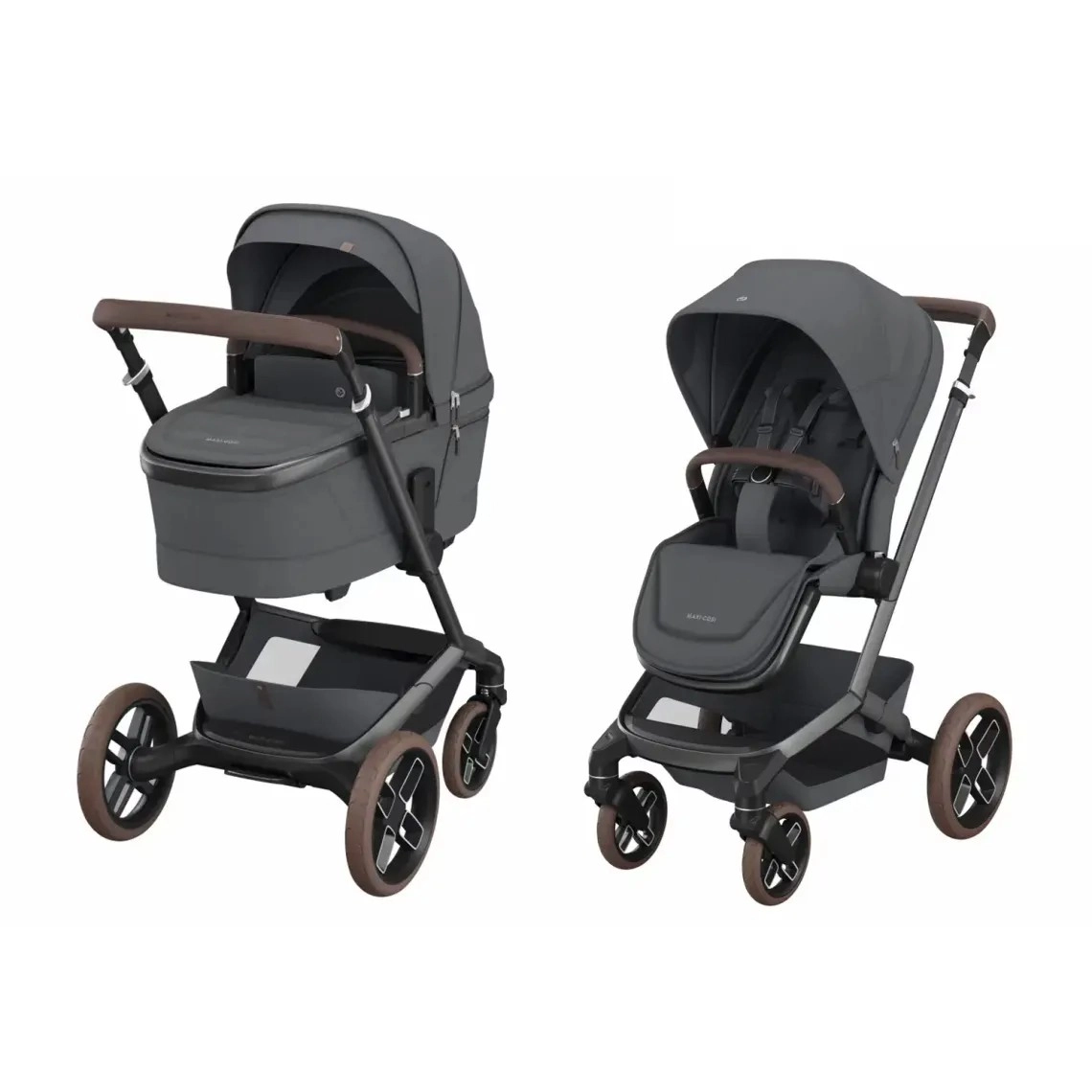 Коляска 2 в 1 Maxi-Cosi Fame (Twillic Graphite)