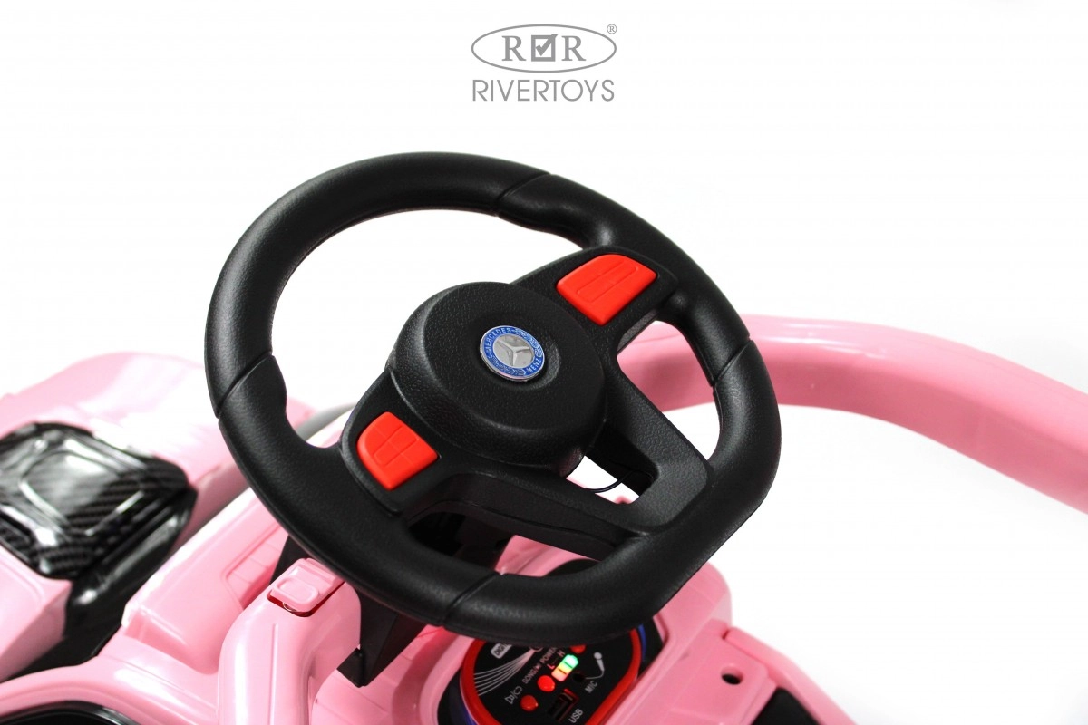 Детский электромобиль RiverToys G008GG-A розовый qhjy7o9cs3elltyzu0osqdf1olq4p8s3