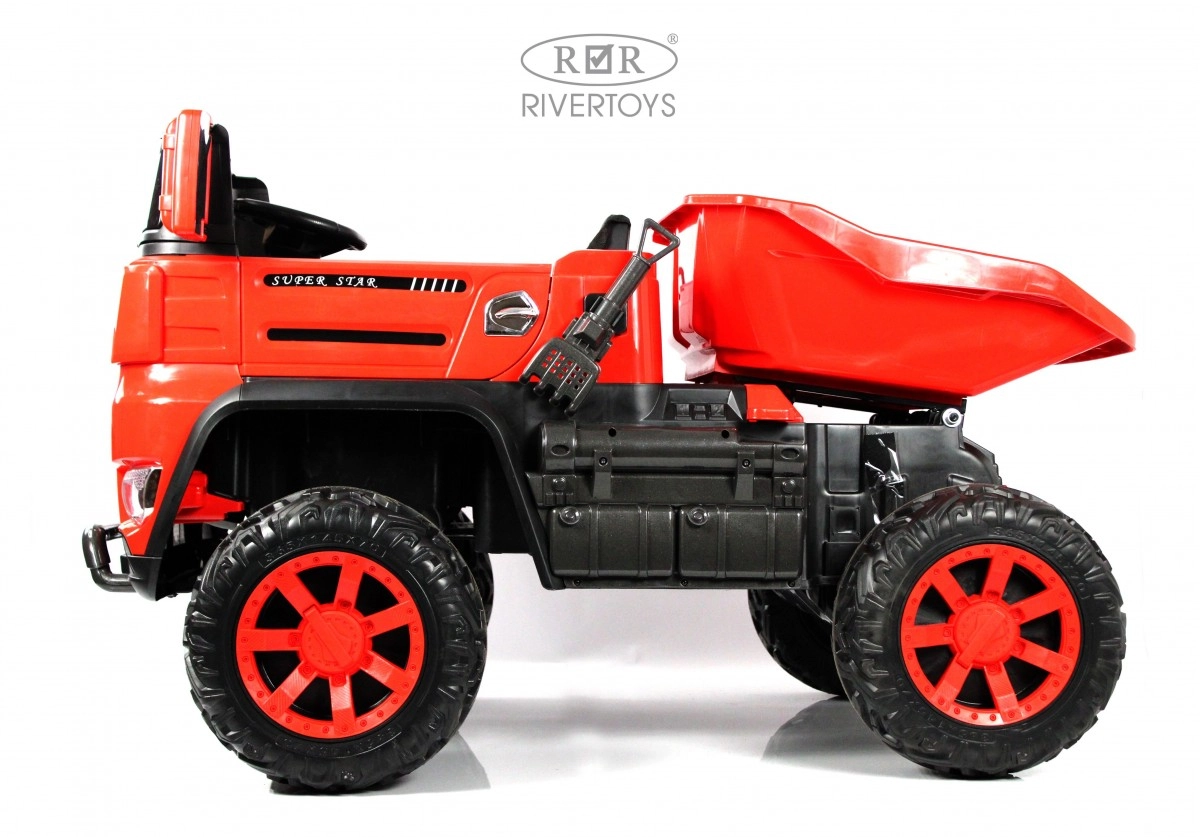 Детский электромобиль RiverToys K777AM красный 98g0x6g1n25ioqydlse11k3uefl55i2w