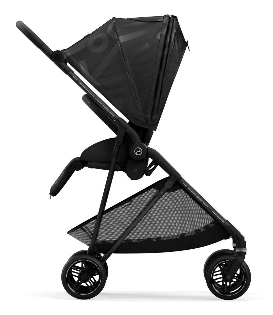 Прогулочная коляска Cybex Melio Street Real Black с дождевиком 711y8xq13zbzdrfz98de3uk04q619hit