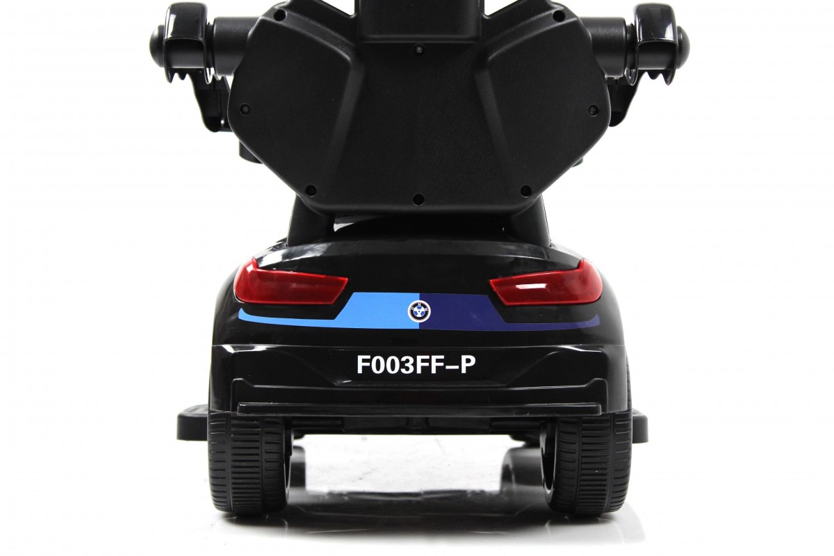 Детский толокар RiverToys F003FF-P с родительской ручкой черный u3m03xojiparuwhek5s0f2uesx0z9qlt