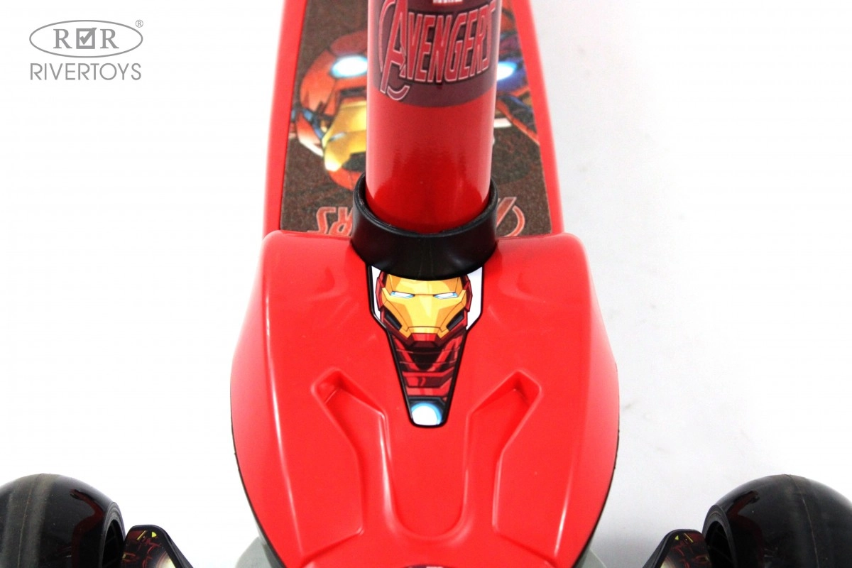 Детский самокат RiverToys HB-Q3 красный ftp13dl22pgoujo7ank00obpjalgn5zo