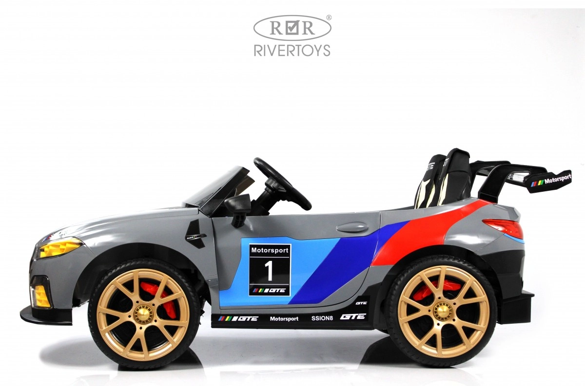 Детский электромобиль RiverToys F555FF серый глянец 11no0e3ke0m3tohplrrq3s7bvf81lt1c