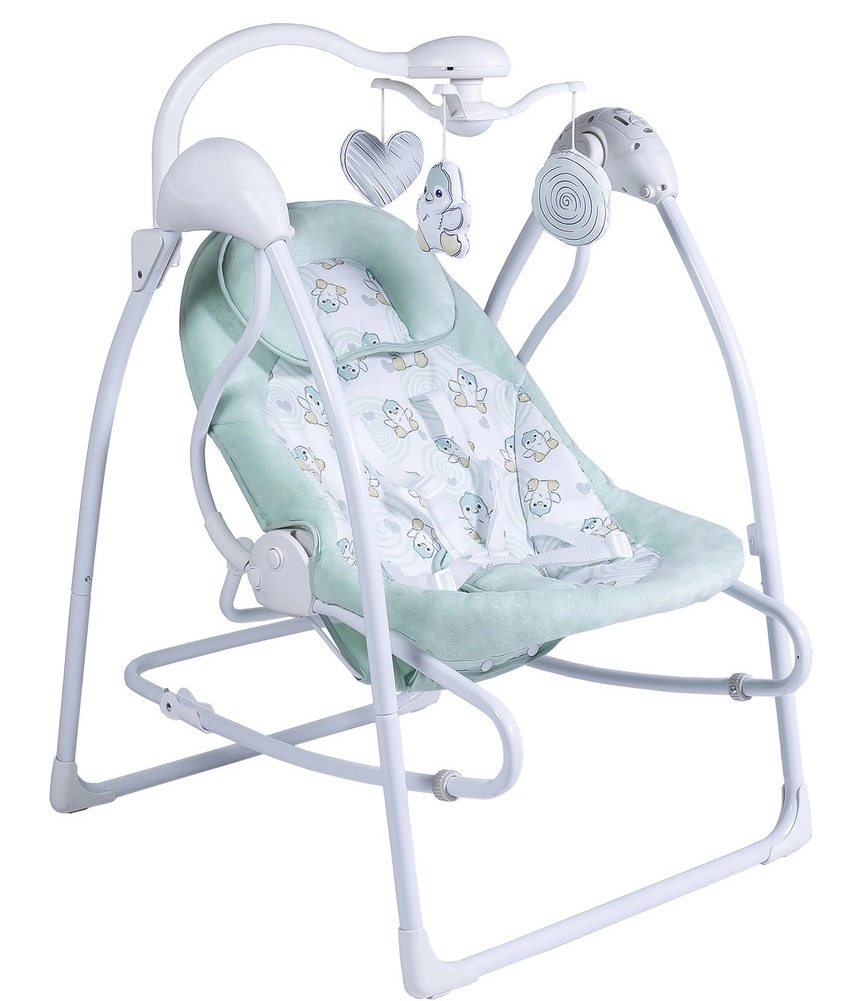 Электрокачели Sweet Baby Pure Pinguino 2 в 1 green b6x543o4dn9ei5rqu7mmkuatey94m87h