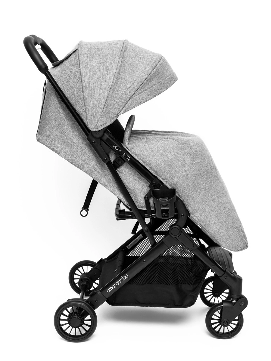 Прогулочная коляска Amarobaby Voyager Серый rx16l2gs10j046ajo2osjp53e1edb4qs