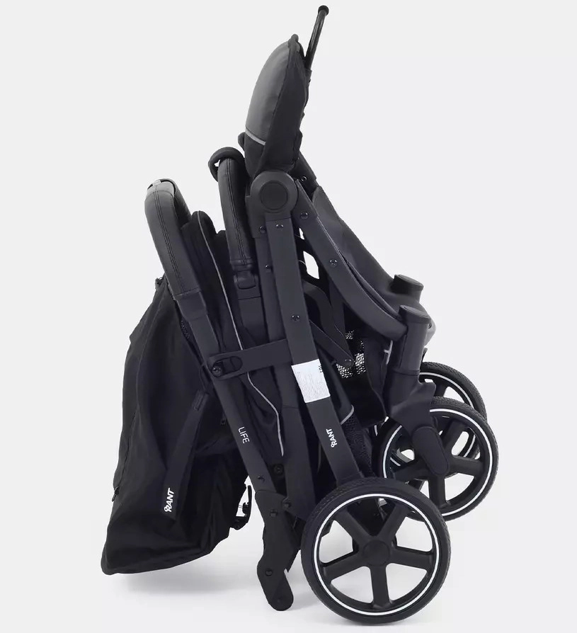 Прогулочная коляска RANT LIFE Black 8fi8589lcx32b7uf5876t3byis5srcql