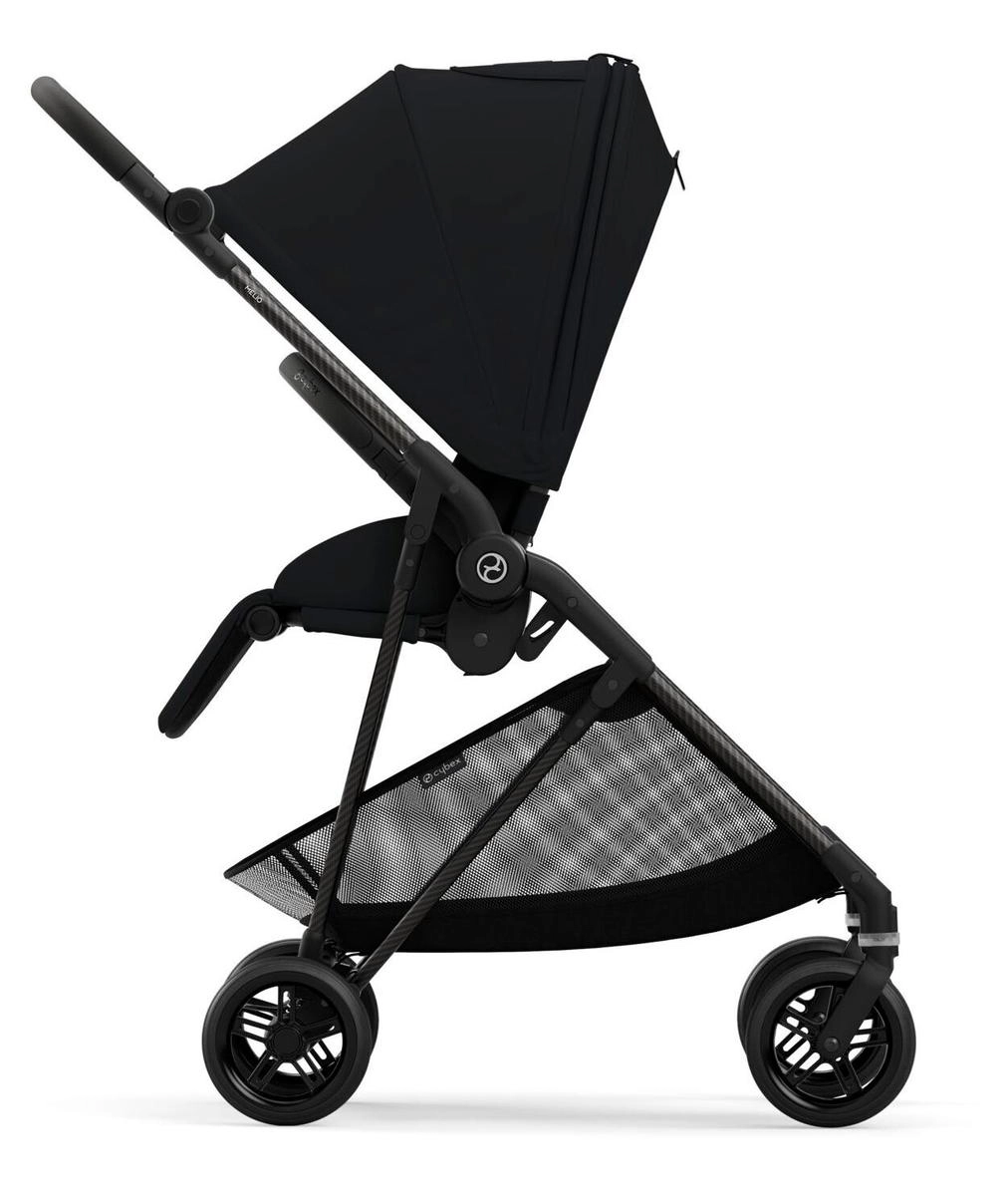 Прогулочная коляска Cybex Melio Carbon Magic Black с дождевиком evhsqeygpcmdlilf2pnr9f3h03lp4hhu