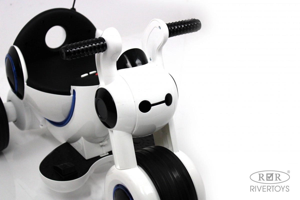 Детский электромотоцикл RiverToys Мoto HL300 белый 7dn9hyyc2xoj38s77eeggznqa36b0owo