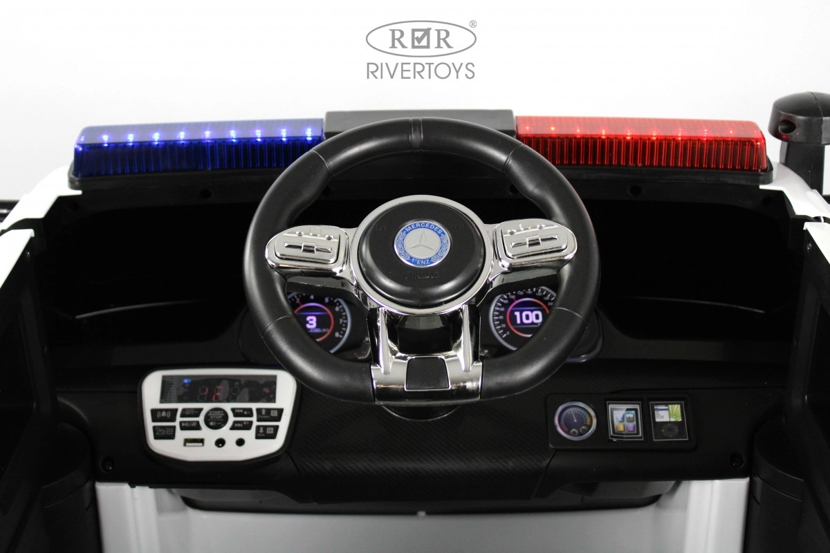 Детский электромобиль RiverToys C333MC белый 3ybg0v3zi9k1ineclz4c4leqpyi11yfq