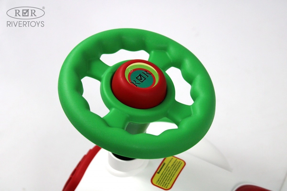 Детский толокар RiverToys G100GG белый faxdzl5x0beq2wgkfnchonp6lodm9i48