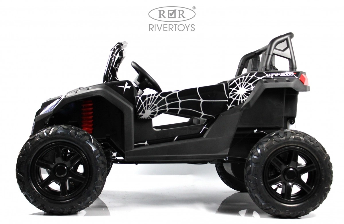 Детский электромобиль RiverToys M222MM черный s62b70m5dk92iqze0iredc1c9rze4ko4