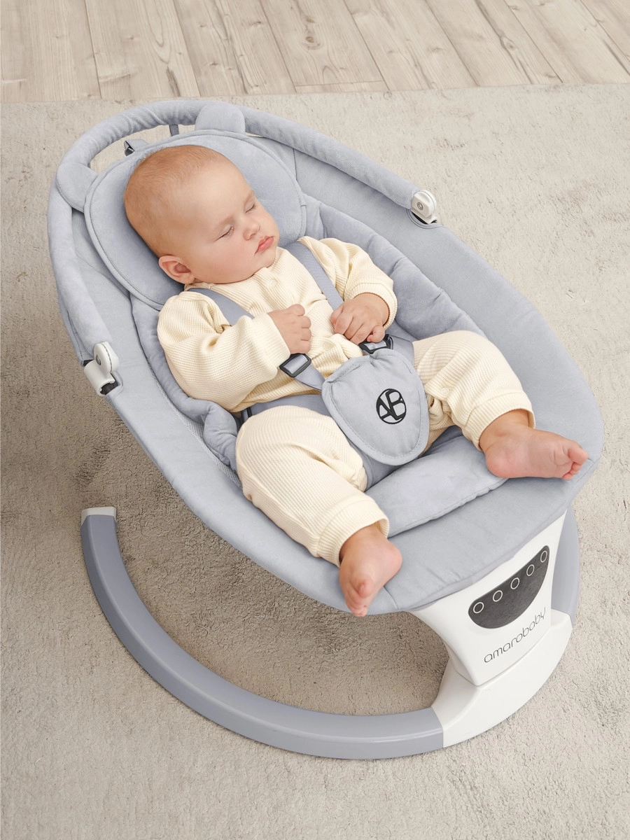 Детские электрокачели AmaroBaby Teddy Swing серый tnjf461fy4qed66mt6yww9y7cnbmlhq0