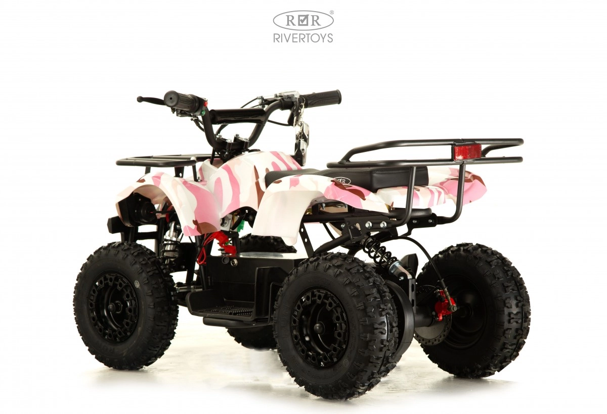 Детский электроквадроцикл RiverToys ANRI розовый камуфляж mmfpdq64xp5vf3ec5mmen77l1rwprzvm