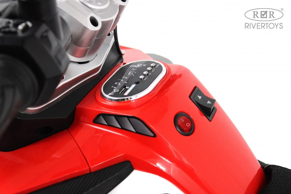 Детский электромотоцикл RiverToys М009БХ красный velaop3f4kbxxlfqs6uyx0ml7ey5a85d