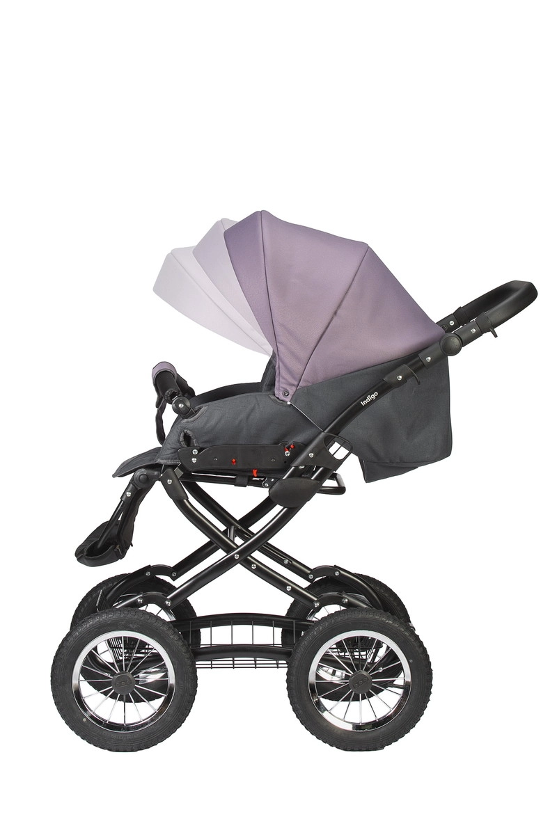 Коляска 2 в 1 Indigo CHARLOTTE Sity Classic 12