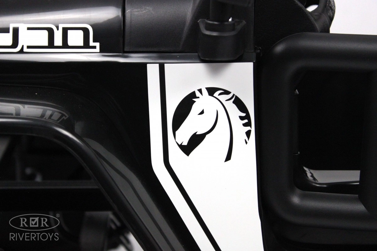 Детский электромобиль RiverToys T222TT 4WD черный 3nl42zoub5o6pfnt1so0oekv82gmfxv2