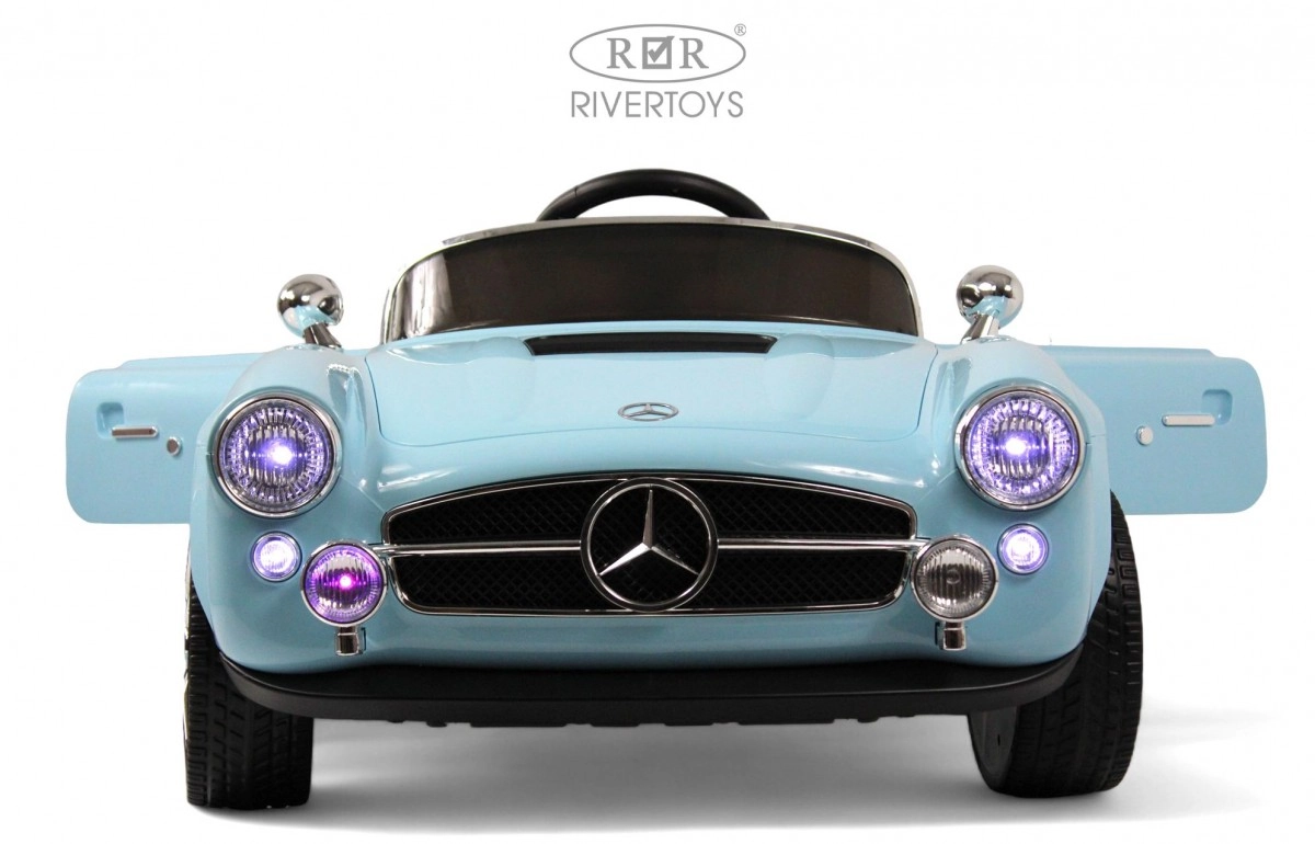 Детский электромобиль RiverToys C555MC синий 6vwxymuk2pysngrk0vus1vcaclz4qjrh