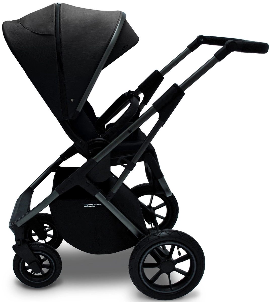 Коляска 2 в 1 Sweet Baby Ricci Black qpm5x4ieek52vt2vtxa89fcmog759glq