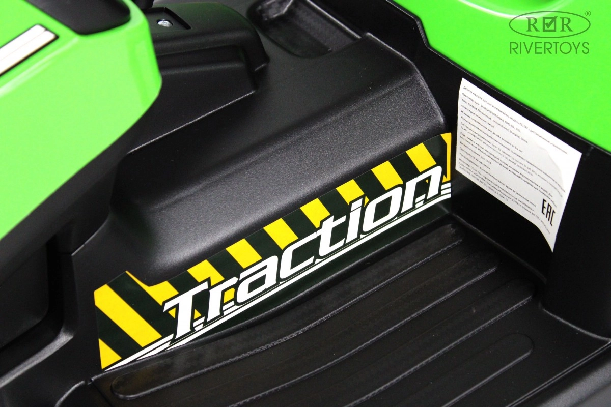 Детский электромобиль RiverToys K111KK зеленый 6jiftxv66qr5duw9z5989jquwkqhzk0p