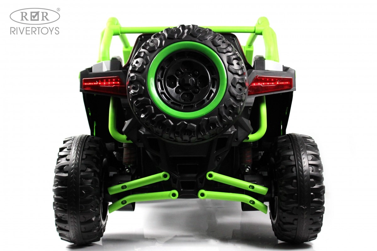 Детский электромобиль RiverToys E001EE серо-зеленый f9br4v4q3uacbr12rc1v5kq0oecfj2dv