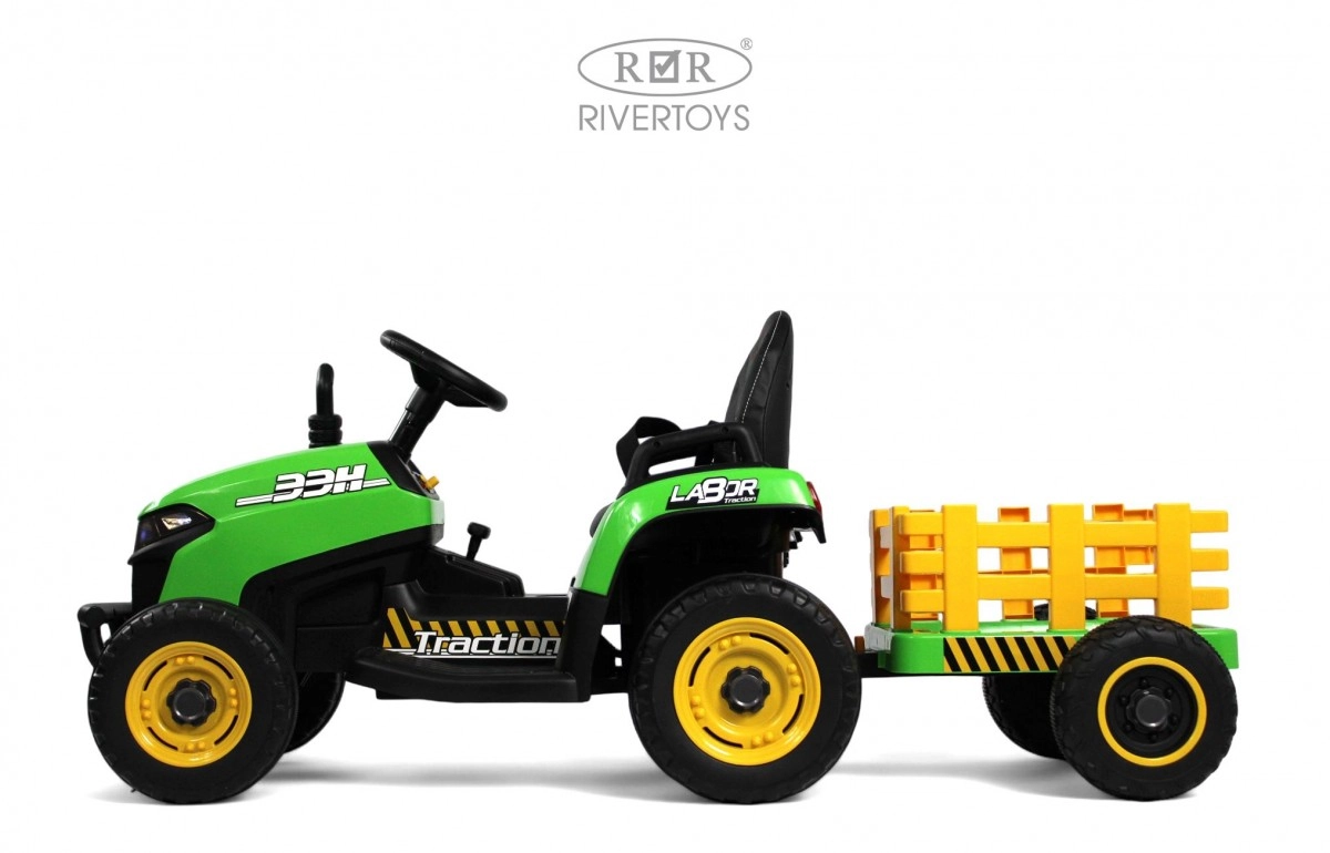 Детский электромобиль RiverToys K111KK зеленый lc21ip9ouyylvx3m16i6979mcsjf2vlc
