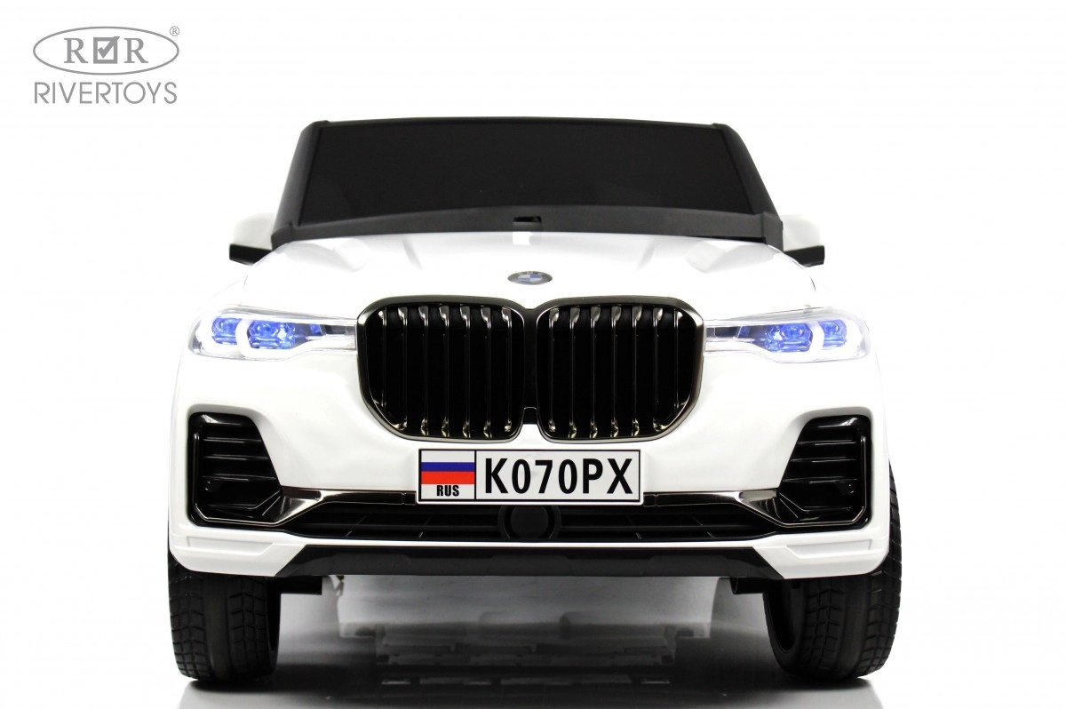 Детский электромобиль RiverToys K070PX WHITE белый d2xk8pjwz04tomup4nyy411w7w4ttowa