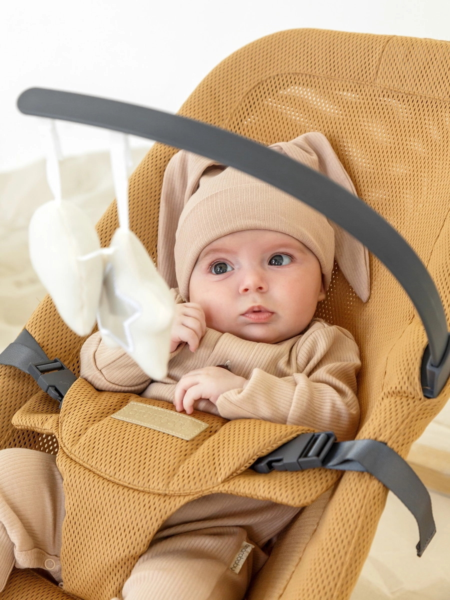 Шезлонг Amarobaby Baby relax Бежевый bq0dt1iuu6bc1vdymj4qexy63ax8n7hg