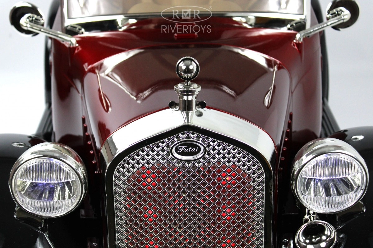 Детский электромобиль RiverToys X005XX красно-черный ubtekkwhuv61csn8plg039eombz8c8w6