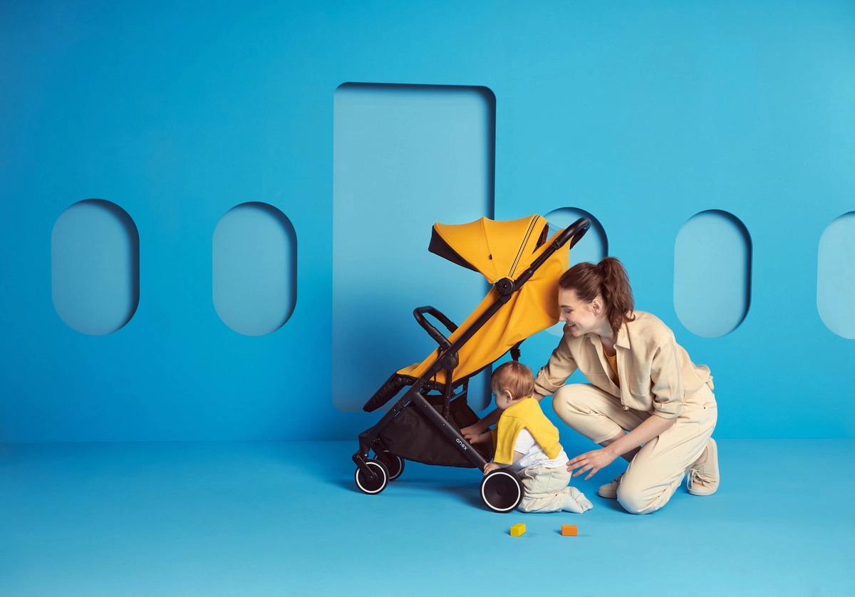 Прогулочная коляска Anex Air-X yellow y1m4bpt3377tnd1w602zun37dj6y0732