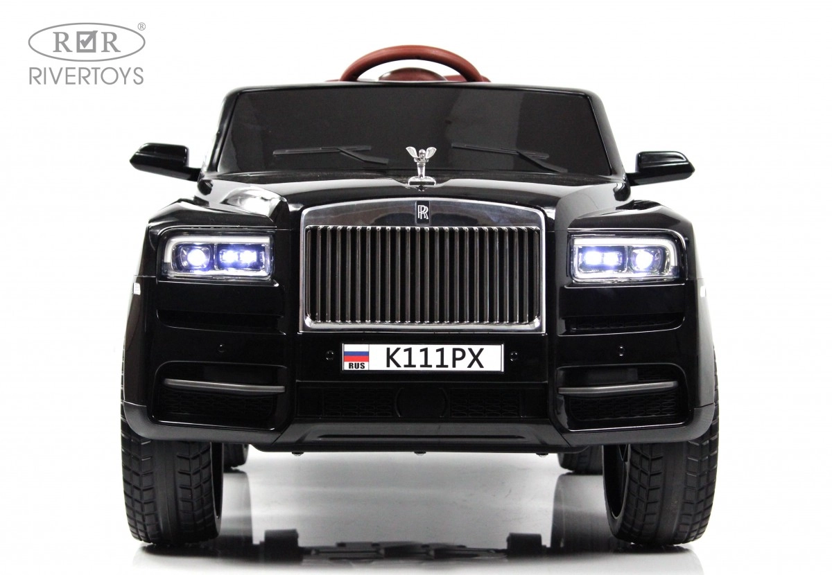 Детский электромобиль RiverToys K111PX черный глянец kgom4omnibfl24rkyirdov4av40rr2m2