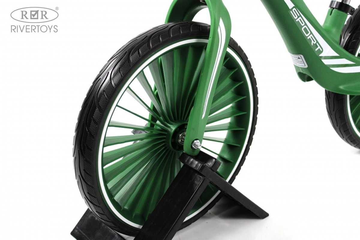 Детский беговел RiverToys HB-007-14 зеленый ondqozk0tckms32sgleagz3z4csaugx4