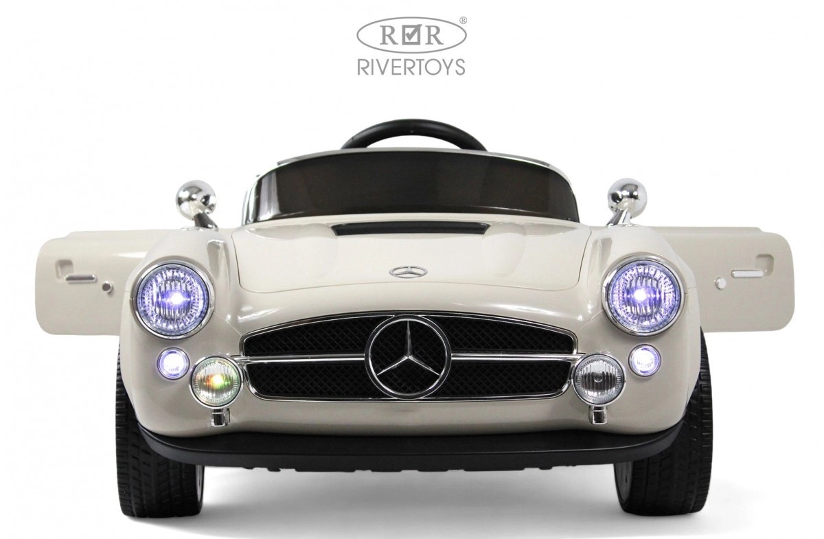 Детский электромобиль RiverToys C555MC белый c5hcs38tsklmsfxpevgkrqg7vb8d97wc