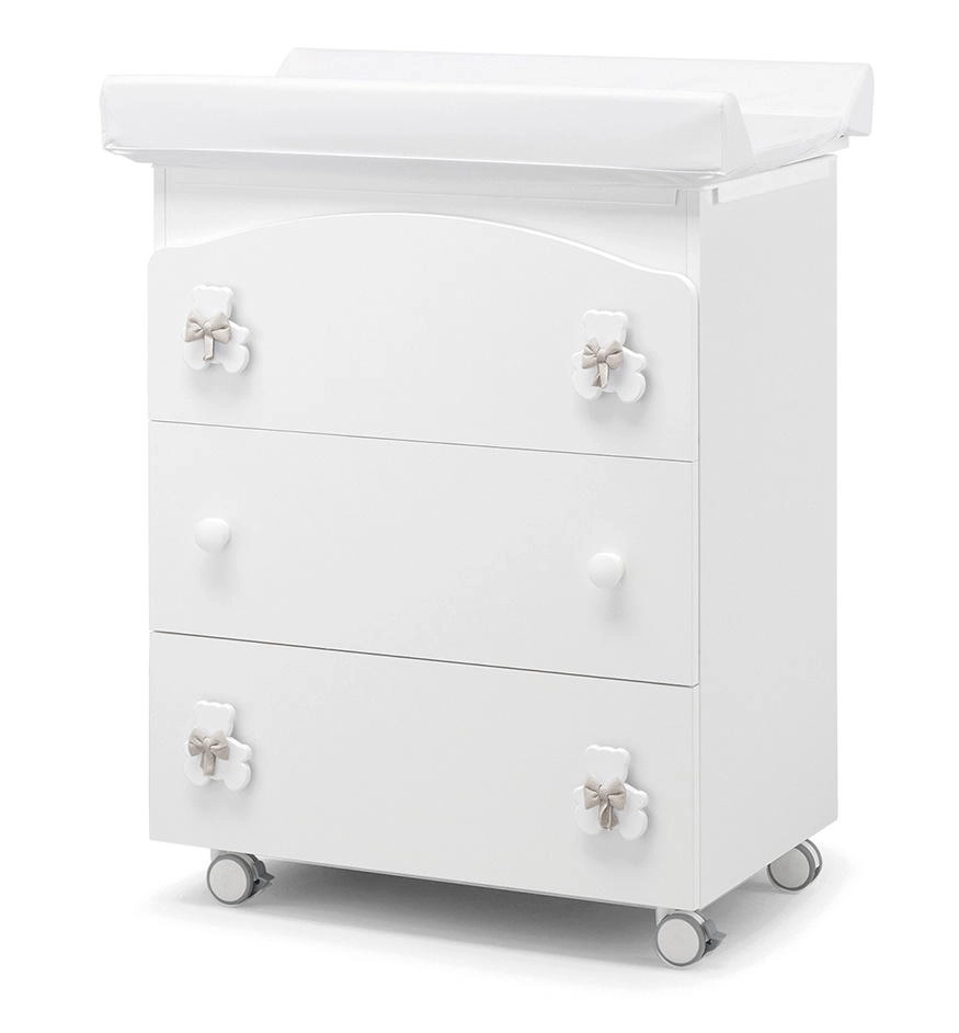 Пеленальный комод Erbesi Dudu Белый/Песочный 1nvfezwnnq68mrn40v8q9jueq3tt5sm2