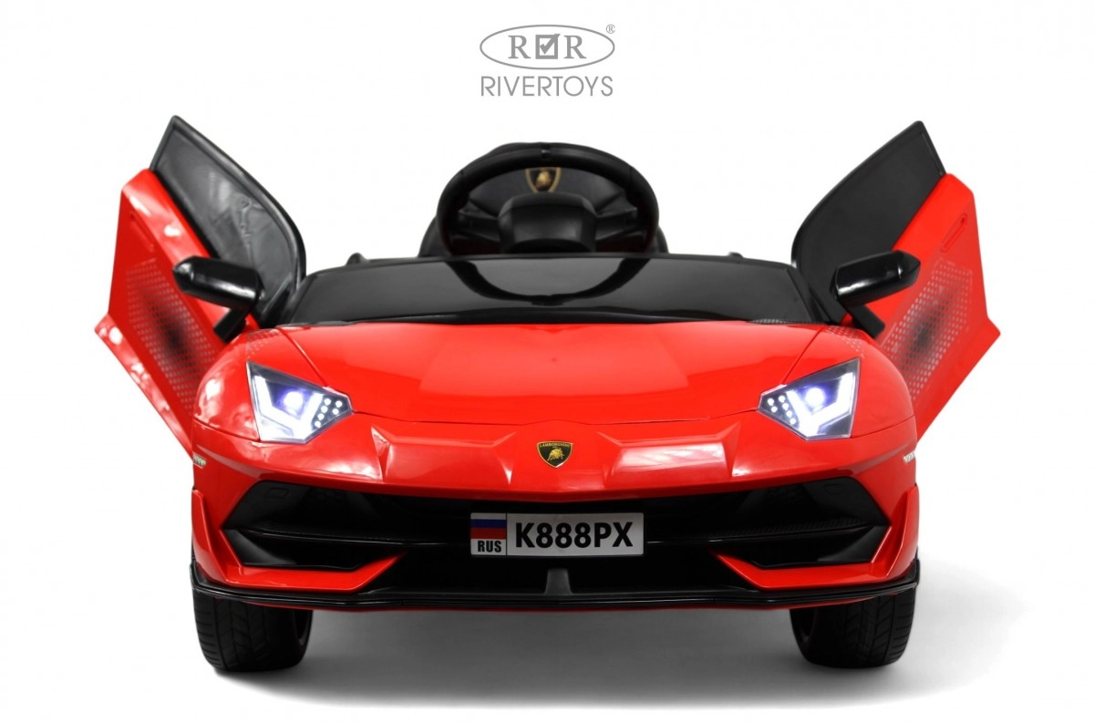 Детский электромобиль RiverToys K888PX красный ni330wei5mns7w18n4t05inhe2muh77r