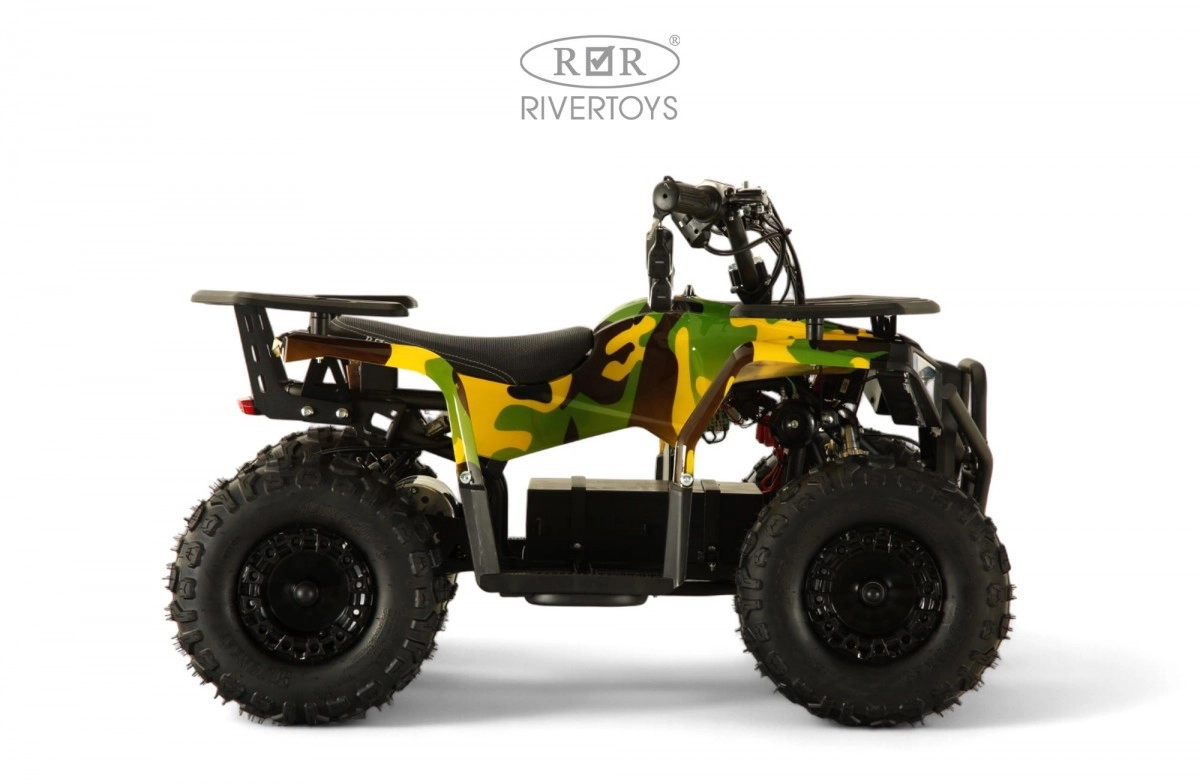Детский электроквадроцикл RiverToys MIKA LUX желтый камуфляж vm5letlr60z0a8utjeuznbn2dieyqma7