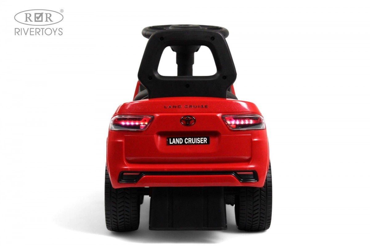 Детский толокар RiverToys Toyota Land Cruiser 300 Z002ZZ-D красный yw63a9cjv5zw0ru30b4udm76s6gu96eg
