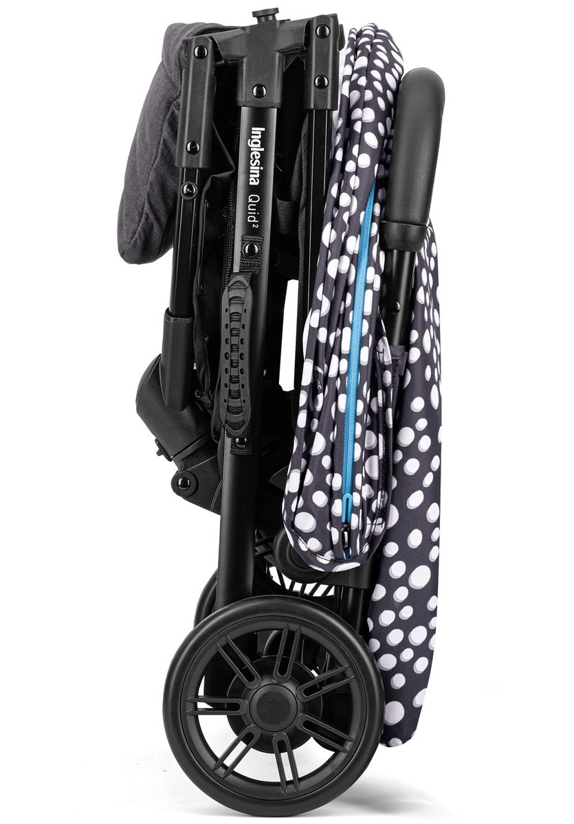 Прогулочная коляска Inglesina Quid 2 2024 Polca Dot Black b3zg121yfhk8qg5s0g6942zlt1otcgtt