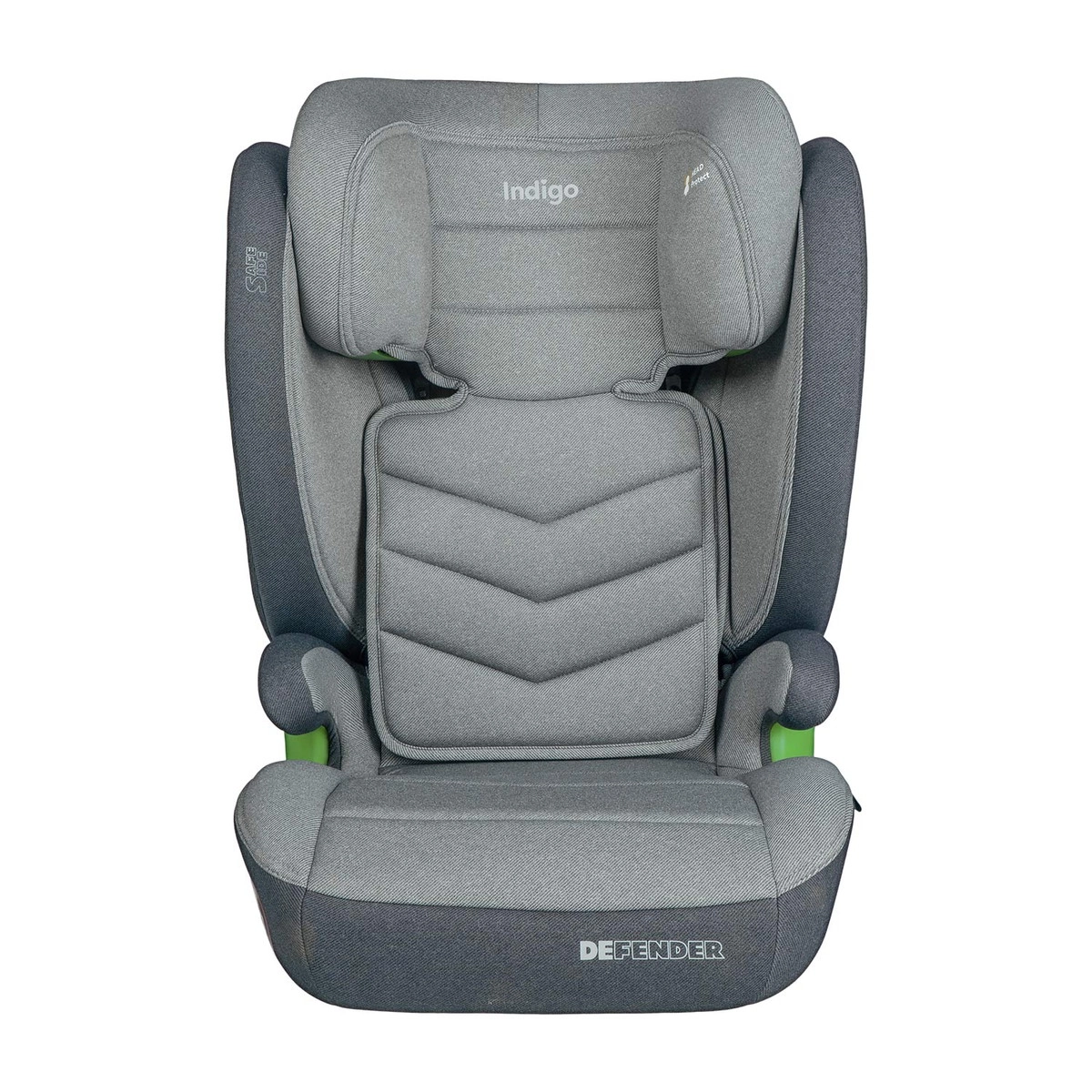 Автокресло Indigo DEFENDER I-SIZE ISOFIX, группа 2+3  Светло-серый j133h2slkpxhttltbzxiugjrxlu9urqy