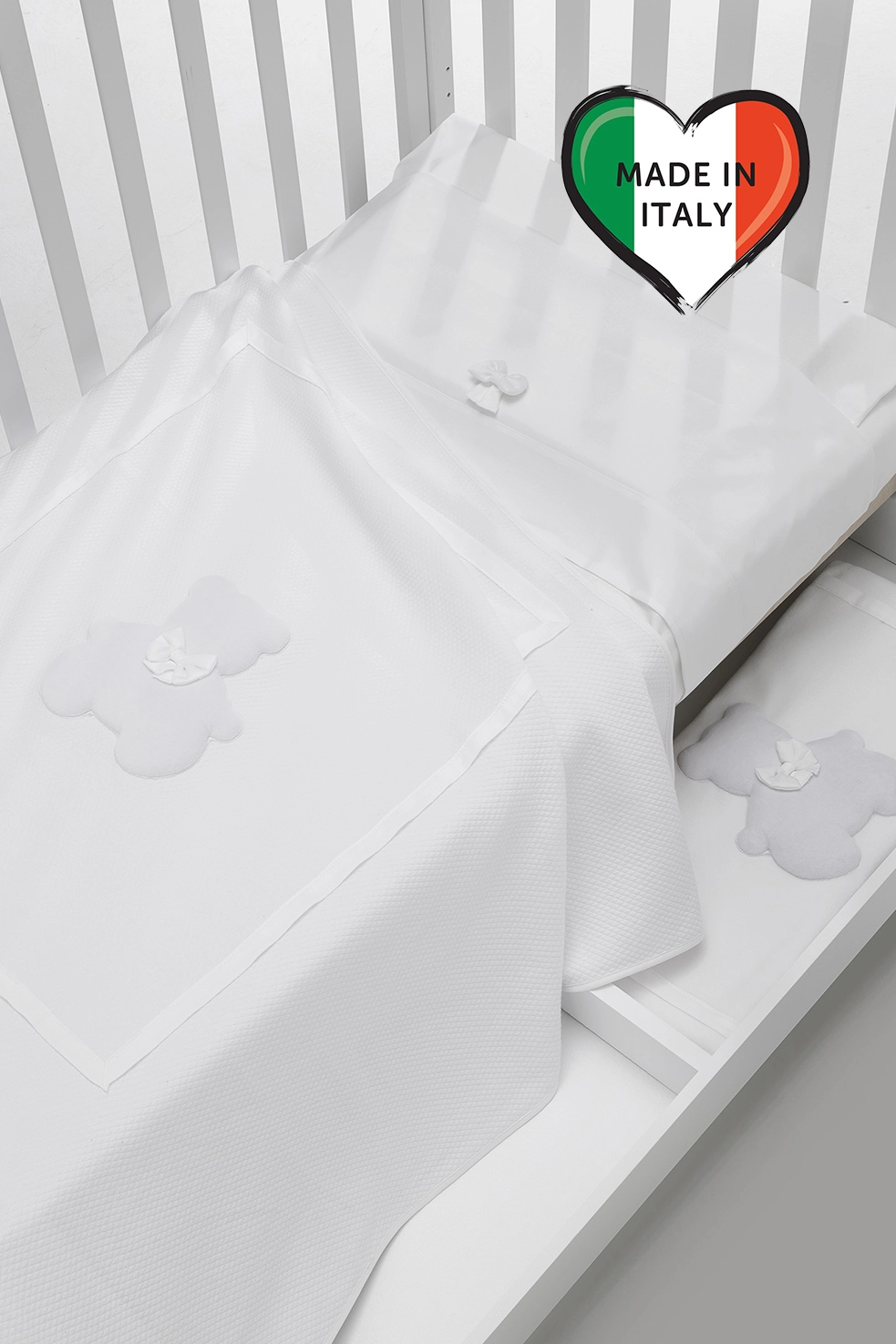 Сменное белье Erbesi Dudu 3 предмета Белый 108132918-smennoe-bele-erbesi-dudu-3-predmeta-belii