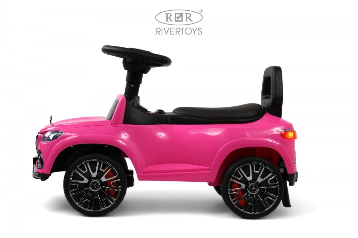 Детский толокар RiverToys Z003ZZ-D розовый o5h2nb836ymrno6lnckm0r8fcju0b891